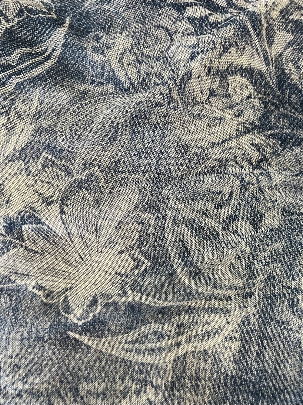 See You Monday Blue Floral Skirt - Picture 4 of 6